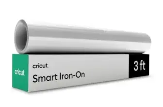 Cricut Smart Iron On Vinyl in White – 13in x 3ft for $3.35