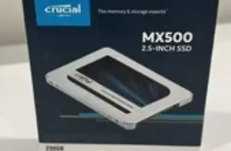 Crucial MX500 250GB SATA SSD Now Only $34.99