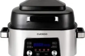 CUCKOO CAFG-A0601S Countertop Air Grill Now $149.97 – 40% Off