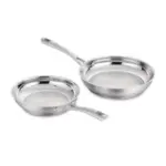 Cuisinart 2-Piece Stainless Steel Skillet Set for $24.98