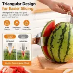Stainless Steel Watermelon Slicer/Cutter 2-Pack for $3.49