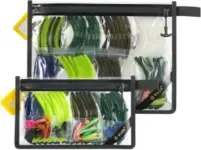 2-Pack CVLIFE Soft Plastic Tackle Storage Bag for $11
