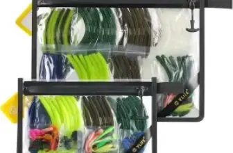 2-Pack CVLIFE Soft Plastic Tackle Storage Bag for $11