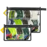 CVLIFE 2-Pack Soft Plastic Tackle Storage Bags for $11.99