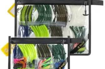 CVLIFE 2-Pack Soft Plastic Tackle Storage Bags for $11.99