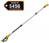 DEWALT 20-Volt MAX Cordless Pole Pruner Kit for $279 $279.00