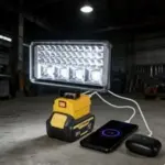 DeWalt 20V LED Work Light, 90W with USB Charging Port – $16.99