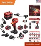 DeWalt 20V MAX 10-in-1 Cordless Power Tool Combo Kit – $415.33