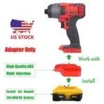 DeWalt 20V MAX Battery Adapter for Bauer Tools – $9.98