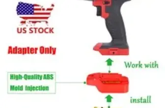 DeWalt 20V MAX Battery Adapter for Bauer Tools – $9.98