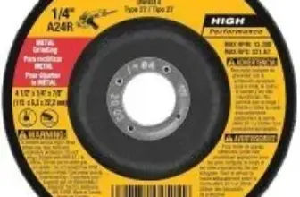 Dewalt DW4514 1/4″ Thick Grinding Wheel for $1.76