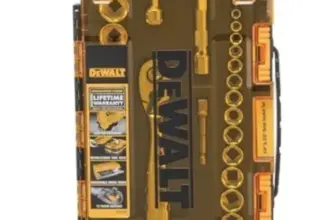 DeWalt 34-Piece Drive Socket Set Now $29.69