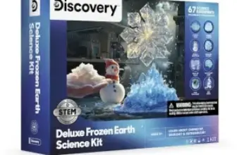 Discovery Frozen Earth Science Kit with 67 Experiments for $11