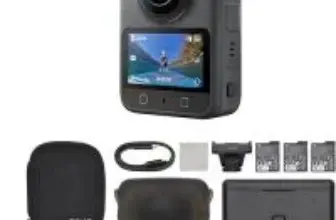 DJI Osmo 360-Degree 8K Waterproof Action Camera Combo with 3 Batteries for $454.98