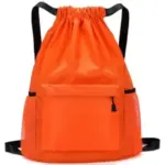 Dntorx Drawstring Backpack with Water Bottle Pocket for $4.99