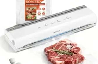 Domivio VS2093 Vacuum Sealer Machine with Cutter & 20-Bag Pack for $11