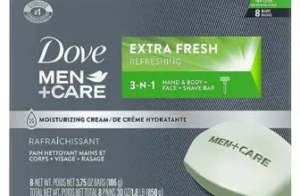 Dove Men+Care 3-in-1 Bar Cleanser (Extra Fresh) 3 x 8-Pack for $22.08