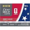 Dove Men+Care Deep Clean Body Hydrating Bar Soap (8-Pack) for $8.99