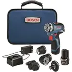 Bosch 12V Max EC Brushless Flexiclick 5-In-1 Drill/Driver System for $139.00