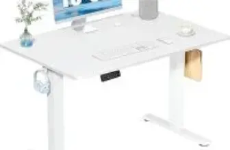 Dumos ADMS-ET40BS 40″ Height Adjustable Electric Standing Desk for $65.96