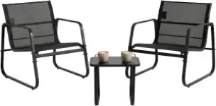 3-Piece Dumos Outdoor Patio Furniture Set for $54