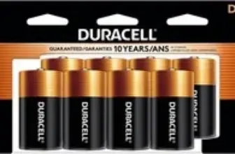 Duracell Coppertop D Batteries 8 Count Pack for $12.99