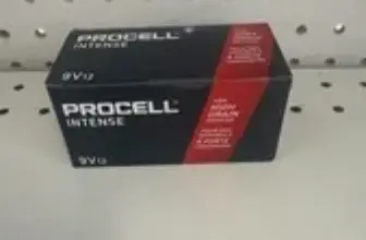 12 Duracell Procell Intense 9V Alkaline Batteries for $28.00