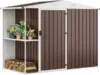 DWVO 8′ x 4′ Outdoor Weatherproof Storage Shed for $200