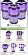 Dyson V11 Animal & V15 Detect Replacement Filter 3-Pack for $6.25