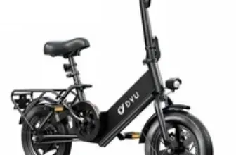 DYU 14-Inch Folding Electric Bike Now $229.87