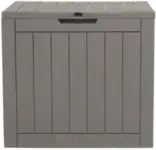East Oak 31-Gallon Deck Box in Grey for $28