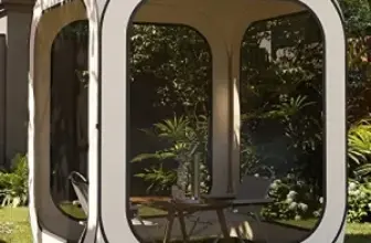 East Oak 6′ x 6′ Pop Up Screen Tent with Mosquito Netting for $100