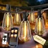 Ecoeve 148ft Smart Outdoor String Lights with App Control for $21.49