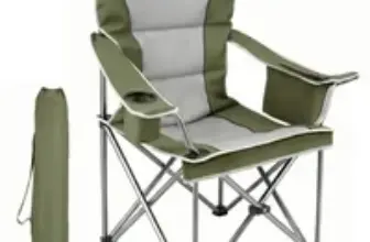 EDX Heavy Duty Camping Chair with 500 lb Capacity for $39.99