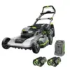 EGO POWER+ LM2122SP Self-Propelled Electric Lawn Mower with 2x 4.0Ah Batteries for $400