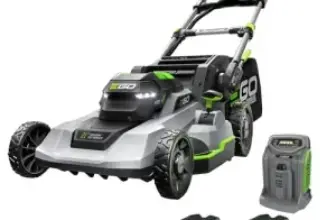 EGO POWER+ LM2122SP Self-Propelled Electric Lawn Mower with 2x 4.0Ah Batteries for $400