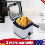 1000W Electric Deep Fryer with 2.5L Oil Capacity for $34.99