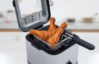 Stainless Steel Electric Deep Fryer 2.5L – Now $41.41