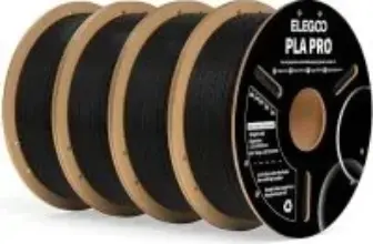 Elegoo PLA PRP Filament 1.75mm Black 4kg for $39.99