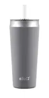 24oz Ello Beacon Vacuum Insulated Stainless Steel Tumbler with Straw for $10.57 $11