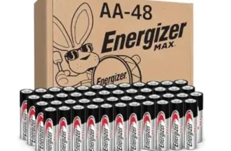 Energizer Max AA Alkaline Batteries 48-Pack for $19.99