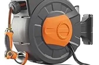 Entgard 100ft Retractable Garden Hose Reel – Now $93.49