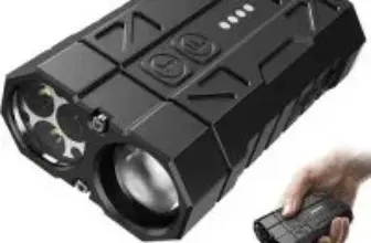Erbrigtli Dual Light 700-Lumen USB-Rechargeable EDC Flashlight for $10.44