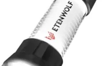 ETENWOLF 2-in-1 Rechargeable Camping Lantern and Flashlight for $8.99