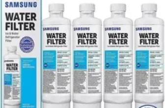 4-Pack Samsung DA97-17376B HAF-QIN/EXP Refrigerator Water Filters for $34.99