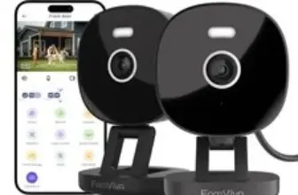 FAMVIVA 2K Wired Security Camera – 2 Pack for $25.49