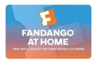 Fandango eGift Card for $20 – Stream Over 250,000 Movies and TV Shows $25