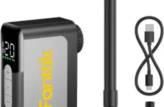 Fanttik X10 Ace Mini Bike Pump with Gauge & Auto Stop for $40
