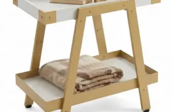 Farmhouse 2-Tier Side Table for $1