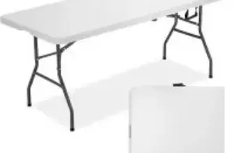 FDW 6 Foot Foldable Portable Outdoor Dining Table for $41.90